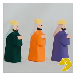 Figuras de Animales del Bosque, Juguetes de Madera Hechos a Mano, Juguetes Educativos Montessori Waldorf, Regalo Ecológico para Niños, Juguetes de Madera - Product Image 1