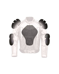 Veste de moto en toile tricotée 2026 avec coutures thermocollées respirantes, style motard, fermeture éclair frontale - Product Image 5