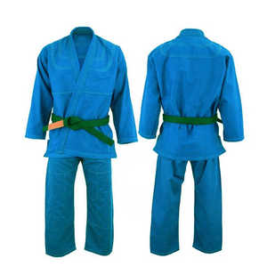 Fabricación al por Mayor de Kimonos de Judo Azules para Entrenamiento de Artes Marciales, Kimono de Judo Unisex para Adultos, Uniforme de Judo de Algodón Resistente, Proveedor Mayorista - Product Image 3