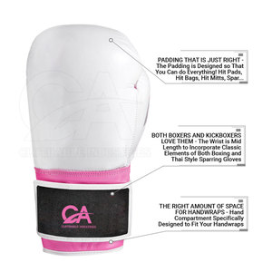 Guantes de Boxeo Cómodos, Guantes de Boxeo Profesionales Personalizados, Guantes de Boxeo para Entrenamiento de Combate en Venta - Product Image 3