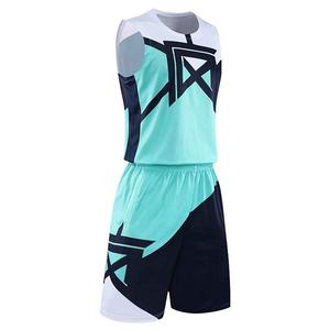 Ensemble d'uniformes de basketball respirants et anti-humidité pour hommes grandes tailles, maillots et shorts sublimés personnalisés (100 %) - Product Image 3