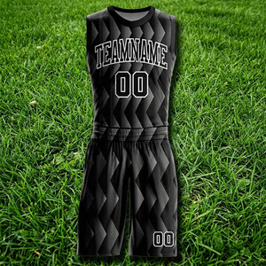 Nouvel ensemble d'uniformes de basketball pour hommes et femmes, maillot de compétition imprimé, été, pour enfants, camp d'entraînement, équipe - Product Image 2