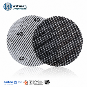 40G Silicon Carbide <b>Abrasive</b> Mesh Disc 5" Hook & Loop Dustless Rapid Stock Removal Sanding Rust Cleaning Paint Stripping 5Pak - Product Image 2