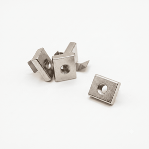 Écrou à ressort M8 haute résistance zingué pour profilé aluminium série 4040, pour cadre industriel en aluminium à rainure en T - Product Image 3