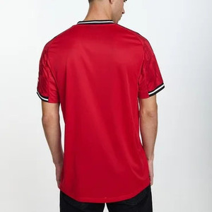 เสื้อฟุตบอลวินเทจ เสื้อเจอร์ซีย์ตาข่าย เสื้อยืดโอเวอร์ไซส์ เสื้อกีฬาคอวี เสื้อเจอร์ซีย์สตรีทแวร์ เสื้อฟุตบอลย้อนยุค เสื้อกีฬาแนวเรโทร - Product Image 1