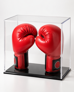 Acrylic <b>Display</b> Box <b>Boxing</b> <b>Glove</b> Design Modern Advertising Customized Dust-Proof Moisture-Proof Storage Super Mall Sport - Product Image 1