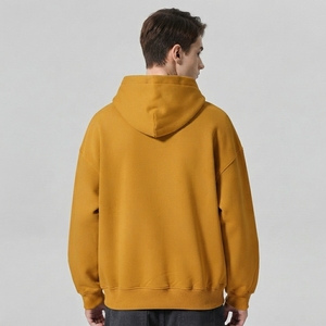 Sweat-shirt personnalisé OEM pour homme, avec logo personnalisé, poche avant, poignets côtelés et coupe décontractée - Product Image 2