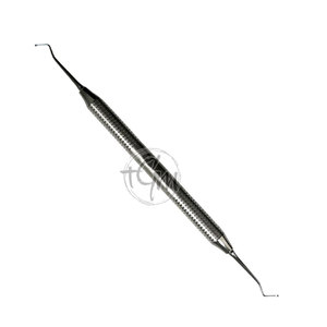 Excavateur dentaire de haute précision à double extrémité en acier inoxydable pour l'élimination des tissus cariaces - Product Image 2