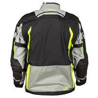 Veste Badlands Pro pour homme, imperméable, à blocs de couleur, pour moto, manches longues, imprimé numérique, gris, noir, jaune fluo, toutes saisons