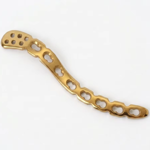 Plaque claviculaire antérieure supérieure pour LCP 2.7/3.5mm à extension latérale en titane, instrument orthopédique approuvé CE - Product Image 1