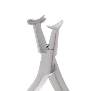 Dental Hammer Head Plier Ergonomic Manual Slim Design Serrated Tip NITI Cinch <b>Back</b> Wire Forming Orthodontic Instrument Tool - Product Image 1