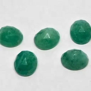 Piedras Sueltas de Amazonita Natural de 10x12 mm, Corte Ovalado, Corte Rosa, Calidad de Ojo Limpio, Certificadas por el Fabricante, Piedras Surtidas - Product Image 2
