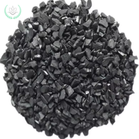 Charbon actif granulaire de coque de noix de coco de qualité supérieure, maille 6x12, pour filtration d'eau potable, haute adsorption, CAS 7440-44-0, exportateur Inde