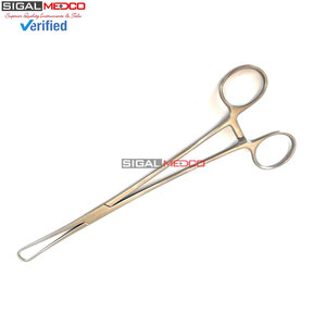 Medical Veterinary Instruments Reusable Autoclavable <b>Precision</b> Grasping <b>Tool</b> Forceps Manual 10 Inch Stainless Steel Surgical CE - Product Image 3