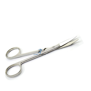 Tijeras Quirúrgicas Dentales Curvas Goldman Fox, Instrumento Profesional de Acero Inoxidable para Cortar Tejidos, para Cirugía Periodontal - Product Image 4