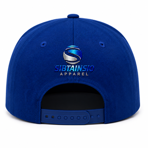 Casquettes de baseball bleues en coton à 5 panneaux, broderie personnalisée et impression en relief, casquettes de sport de haute qualité, vente en gros, modèle courant - Product Image 6