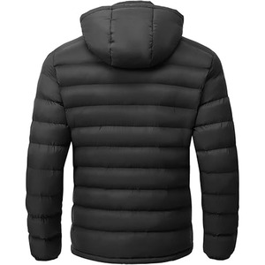 Unisex North-Face Black Puffer Jacket High Quality Winter Cotton Bomber Jacket Casual Style Stand Collar 100% Nylon to Keep <b>Warm</b> - Product Image 1