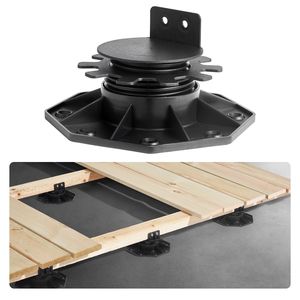 24 Pezzi Blocchi per Pavimentazione con Capacità di Carico 2000 libbre, Supporti per Piastrelle da 1,18-2,36 Pollici, Sollevamento 30-60 mm per Accessori Pavimentazione - Product Image 1