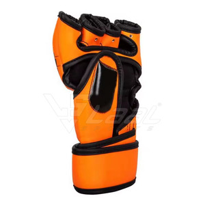 Guantes de Entrenamiento de Combate Profesionales Personalizados OEM para Hombre, Guantes de Entrenamiento de Sparring de Piel Sintética PU para MMA al por Mayor - Product Image 4