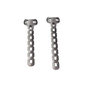 Juego de 3 Placas de Bloqueo T de Titanio de Alta Calidad para Implantes Ortopédicos, Instrumentos Quirúrgicos Veterinarios - Product Image 3