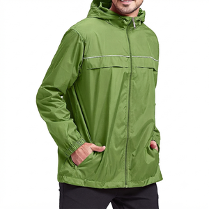 Low Price <b>Men's</b> New Fashion <b>Lightweight</b> Warm Windbreaker <b>Jacket</b> Solid Pattern Breathable Plus Size <b>Men</b> Windbreaker <b>Jacket</b> - Product Image 3
