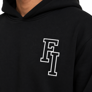 Sudaderas con Capucha Extra Grandes de Alta Calidad, Sudaderas con Hombros Caídos, Conjunto de Chándal y Pantalones Deportivos Ajustados, Estampado Invernal, Tallas Grandes, ODM OEM - Product Image 5