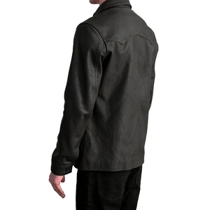 เสื้อเชิ้ตผู้ชายปี 2026 คุณภาพสูง หนังแท้ สไตล์ลำลอง ติดกระดุม ทรงบ็อกซี่ ซับในเต็มตัว สำหรับฤดูหนาว ใช้กลางแจ้ง สตรีทแวร์ เสื้อหนัง OEM - Product Image 3