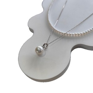 Collier de perles naturelles pour bébé, perles de riz de 4-5 mm, pendentif universel détachable de 9-10 mm, accessoire de mode polyvalent pour plusieurs occasions - Product Image 5