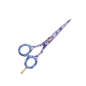 กรรไกรตัดผมใบมีดคมสำหรับช่างตัดผมพร้อมที่วางนิ้วปรับได้ - Product Image 2