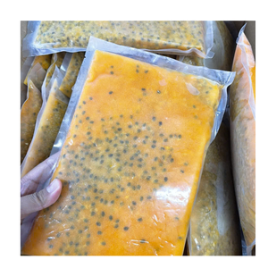 Puré de Maracuyá Congelado de Alta Calidad, Sin Semillas, para Bebidas Industriales a Granel - Product Image 1