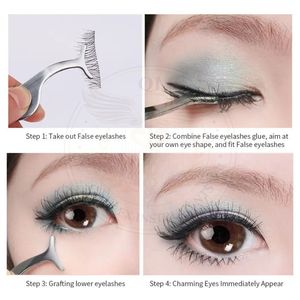 Pinzas para Pestañas Postizas de Tira Completa de Marca Privada, Aplicador de Pestañas Naturales, Belleza, Acero Inoxidable Japonés, Antiestático, Pestañas Finas - Product Image 6