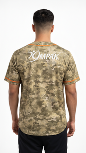 Camiseta deportiva moderna de béisbol para hombre, diseñada con estampado por sublimación en toda la prenda. - Product Image 4
