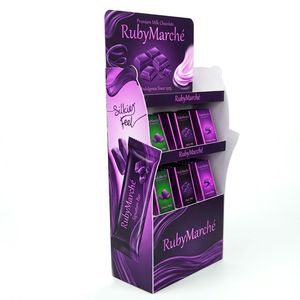 Custom PVC Floor Standing Display Rack Retail Promotion Display <b>Stand</b> for Supermarket Store Shopping Mall Exhibition - Product Image 3