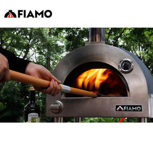 Los hornos promocionales de la bóveda de la pizza del gas del precio bajo del OEM de la encimera sostienen 4 pizzas con la piedra de la pizza - Product Image 4