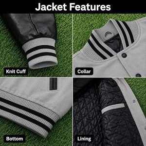 Luxury Custom Varsity Bomber <b>Jacket</b> Heavyweight Winter <b>Letterman</b> <b>Jacket</b> - Product Image 5