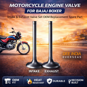 Válvula de Motor de Motocicleta para Bajaj Boxer |   Juego de Válvulas de Admisión y Escape, Repuesto OEM - Product Image 2