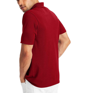 Polo OEM, vêtements de sport, polos respirants en mélange de coton, logo personnalisé, polo homme - Product Image 4