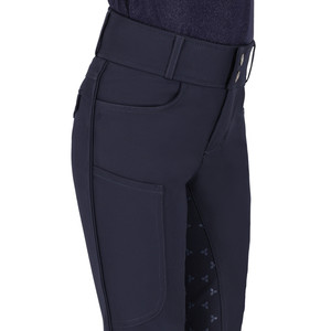 Pantalon d'équitation extensible 4 directions de haute qualité, leggings, collants, vêtements d'équitation en tissu technique au toucher doux - Product Image 2