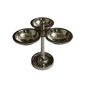 Recipiente Giratorio de Acero Inoxidable de Lujo para Condimentos, Nueces y Aperitivos con Asa Central, Tazón para Dulces y Frutos Secos para Mostrador - Product Image 6