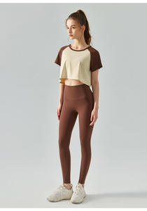 Camiseta Corta para Mujer, Ropa de Algodón a la Moda, Venta al Por Mayor Directa de Fábrica - Product Image 4