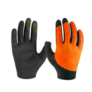 Guantes de Ciclismo MTB de Fábrica, de Cuero, con Dedos Completos, Resistentes al Viento, de Verano, Unisex, Personalizables, con Cierre de Cordones, de Alta Calidad - Product Image 1