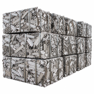Expédition de métaux recyclables en grande quantité : Déchets d'aluminium pressés et préparés en balles pour les acheteurs internationaux en gros - Product Image 1