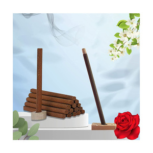 Varillas de incienso Dhoop con aroma a lavanda y sándalo, fragancia duradera, incienso indio de 6 pulgadas con soporte para Dhoop, ideal para todas las estaciones. - Product Image 6