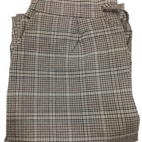 Pantalon de jogging gothique Botex pour femme, 100 % coton respirant, décontracté, avec fermeture éclair, taille mi-haute, logo satiné, couleur unie, coupe croisée, longueur complète