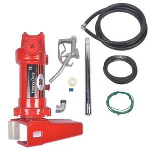 Pompa di Trasferimento Carburante Rossa di Alta Qualità 12 Volt 20 GPM con Kit Ugello per Auto, Camion, Trattore, Diesel, Benzina, Cherosene, Cavo da 6m, Garanzia 1 Anno - Product Image 6
