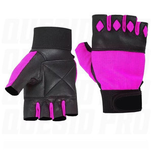 Customized Logo Neoprene Weightlifting Gloves High Quality <b>Half</b> Finger Gym Fitness Workout Gloves with Non <b>Slip</b> Grip Custom - Product Image 5