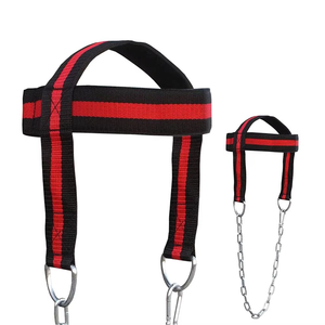 Arnés de Cabeza Portátil al por Mayor con Correa de Nylon Resistente y Cadena de Acero Inoxidable, Capacidad de Carga de 15 lb, Equipo de Gimnasio para Ejercicios de Fuerza del Cuello - Product Image 2
