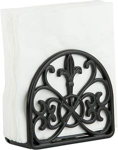Decorative Iron <b>Tissue</b> <b>Holder</b> Stylish Napkin Stand Durable Table Organizer for Home <b>Kitchen</b> Bathroom Dining Room Decor - Product Image 1