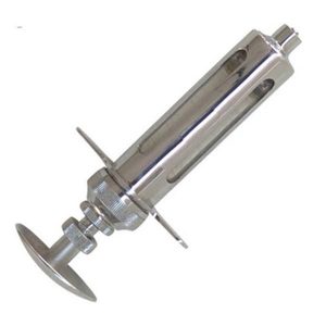 Pistola de Administración de Bolus para Ganado, de Acero Inoxidable, Instrumento Quirúrgico Veterinario para Medicación Oral en Bovinos, Ovinos y Caprinos - Product Image 4