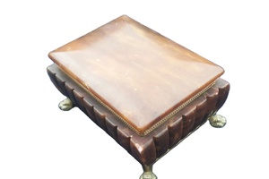 Boîte à cigarettes Vintage Onyx brun, Antique Vintage Onyx Cigarette Box, Onyx Cigarette Box - Product Image 4